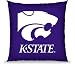 Kansas State University Wildcats NCAA 18 in Toss Pillow
