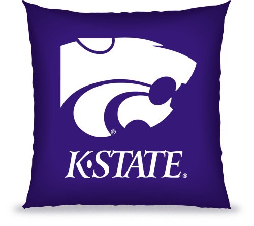 Buy NCAA Sports 27 Floor Pillow Kansas State Wildcats - College Athletics Fan Shop Merchandise by Biederlack