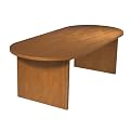 8' Race Track Conference Table - Cherry