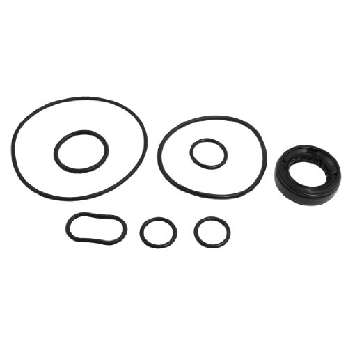 Amico Black Rubber Power Steering Garage Car Repair Tool Seal Set 91349-PNC-J01