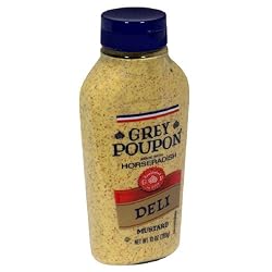 Grey Poupon Deli Mustard, 10-Ounce Squeeze Tubes (Pack of 12)