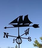 Eigenschaften SvenskaV  / Wetterfahne Windjammer in schwarz - von SvenskaV