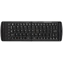 Verbatim 97537 Wireless Bluetooth Mobile Folding Keyboard for iPhone, iPod Touch, iPad, iPad2 and Other Tablets (Piano Black)
