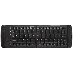 Verbatim 97537 Wireless Bluetooth Mobile Folding Keyboard for iPhone, iPod Touch, iPad, iPad2 and Other Tablets (Piano Black)