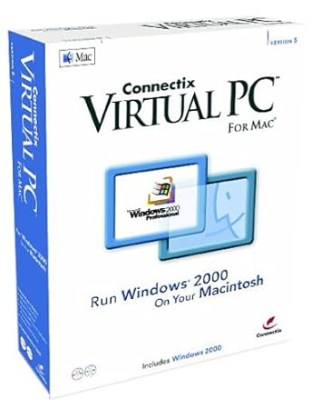 Virtual PC 5 for Mac with Windows 2000