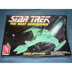 Star Trek The Next Generation Klingon Battle Cruiser Model Kit