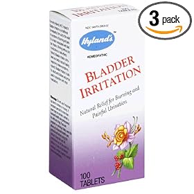 Hyland's Bladder Irritation, Tablets, 100 tablets (Pack of 3) by Hyland's Homeopathic