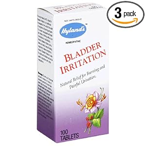Hyland's Bladder Irritation, Tablets, 100 tablets (Pack of 3) by Hyland's Homeopathic