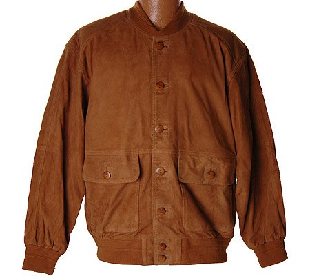 Buy Men’s Scully Leather Knit Trim Blouson