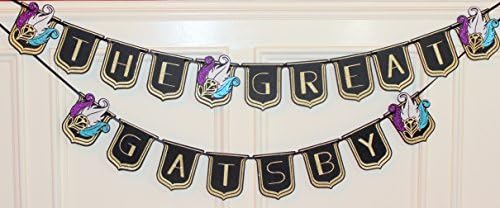 ROARING 20'S GREAT GATSBY BANNER