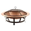 Copper Fire Bowl - 35"