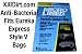 Eureka Style V Anti-Bacterial Vacuum Cleaner Bags (10-pack) - Designed to Fit Eureka Express (All Models Using Bag Style V) and White Westinghouse VIP9530