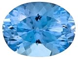 MIN 10.00CT 16X12MM OVAL SWISS BLUE TOPAZ