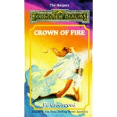CROWN OF FIRE (Forgotten Realms Novel: The Harpers)