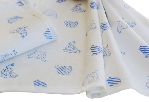 Dormisette 0616 Baby-Care Qual. 34 - Baby- und Kinderdecke aus 100% saugf&auml;higer Baumwolle, Preisvergleich