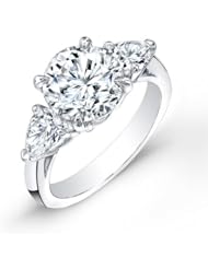 certified 1.75 ct round cut diamond wedding engagement anniversary ring set band