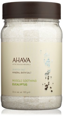 AHAVA - Deadsea Salt Mineral Bath Salt Muscle Soothing Eucalyptus
