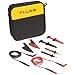 Fluke TLK-220 SureGrip Industrial Test Lead Kit with Zippered Vinyl Carry Case