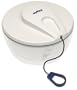 Zyliss White Mini Salad Spinner with Storage Lid