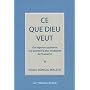 Ce que Dieu veut