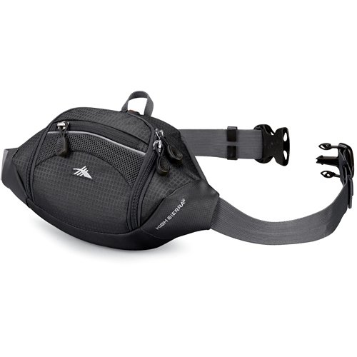 High Sierra Passport Lumbar Pack (Black, Black)