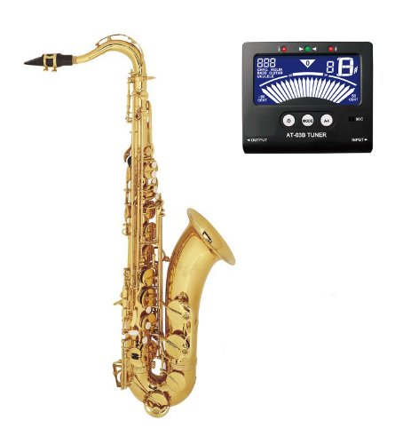 Selmer Prelude TS711 Student Tenor Saxophone w/ Bonus Instrument Store Instrument Tuner