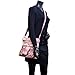 Realtree APG Pink Cross Body Messenger Bag, Womens Pink Camo Purse Shoulder Bag