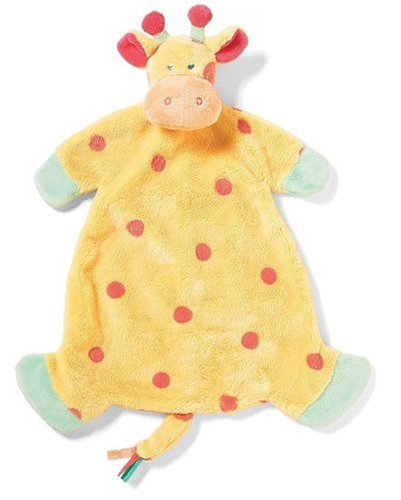Childrens Toyshop  Toys : Manhattan Baby - Jingle Jungle Giraffe Blankie, 35.5cm