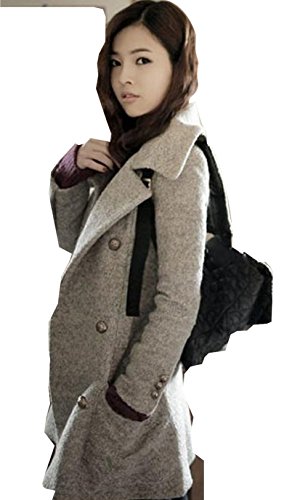 コート ウール混 長袖 ジャケット カーディガン ブルゾン カジュアル フェミニン エレガント 大きいサイズ アウター 通勤 OL オフィス レディース 美脚 秋物 冬物 可愛いスカーフ付き m335
