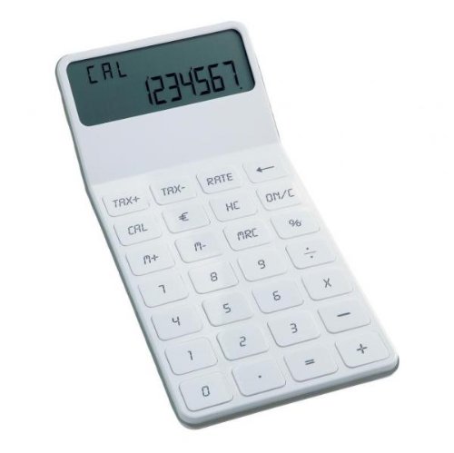 LEXON ELA DESKTOP Calculator ホワイト LC59-W