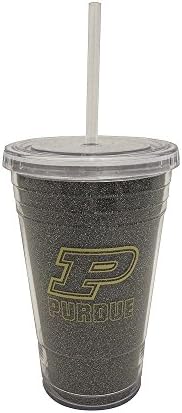 16Oz P/Purdue Glitter Tumbler