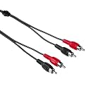 Hama Soundkarten-Kabel 2 Cinch-Stecker/ 2 Cinch-Stecker; 2m