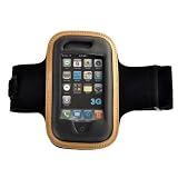 Sports / Gym / Workout iPhone Armband case ~Black and Tan~ For Apple iPhone / iPod touch 2G 3G 3GS 8GB 16GB 32GB