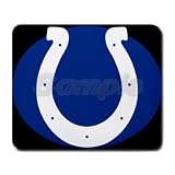 Indianapolis Colts Rectangular Mouse Pad - 9.25 x 7.75 Mouse Mat - Deluxe Mousepad