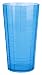 Zak Designs Disco Neon Turquoise 22-Ounce Beverage/Cooler, Set of 4