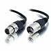 Cables To Go 0.5m Pro-Audio XLR Male to XLR Female