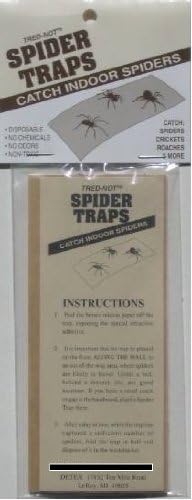 12 Trednot Spider Traps / Sticky Spider Traps