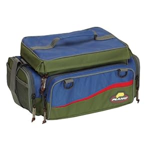 Plano Softsider Tackle Bag with Three 3650 Stowaways (Green/Blue)
