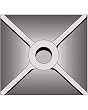 Bosch HS1828 5-InchX 5-Inch Tamper Plate (Requires Seperate Shank)