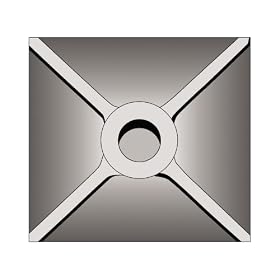 Bosch HS1828 5-InchX 5-Inch Tamper Plate (Requires Seperate Shank)