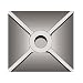 Bosch HS1828 5-InchX 5-Inch Tamper Plate (Requires Seperate Shank)