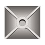 Bosch HS1828 5-InchX 5-Inch Tamper Plate (Requires Seperate Shank)
