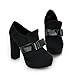Charm Foot Fashion Bows Womens Platform High Heel Shoes Ankle Boots