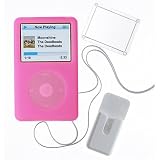  : GEAR4  JumpSuit Plus Video 30 - Silicon Case with Screen Protector, Lanyard + Belt Clip - Pink