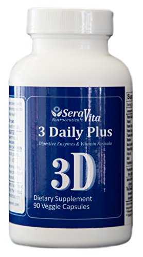 3 Daily Plus - 90 Caps (Multi Vitamin, Enzyme and Amino-acid Blend)