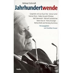 Jahrhundertwende: Gespr�che mit Lee Kuan Yew, Jimmy Carter, Shimon Peres, Val�ry Giscard d'Estaing, Ralf Dahrendorf, Michail Gorbatschow, Rainer ... Kissinger, Helmut Kohl und Henning Voscherau