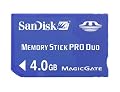 SanDisk SDMSPD-4096-A11 4 GB Memory Stick Pro Duo (Retail Package)