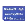 SanDisk SDMSPD-4096-A11 4 GB Memory Stick Pro Duo (Retail Package)