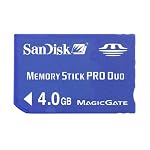 SanDisk SDMSPD-4096-A11 4 GB Memory Stick Pro Duo (Retail Package)