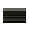Zeller 26873 Tischl�ufer "Stripes", PVC 35 x 140 cm, grau